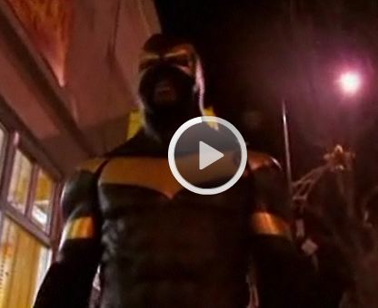  My name is Phoenix Jones said the man