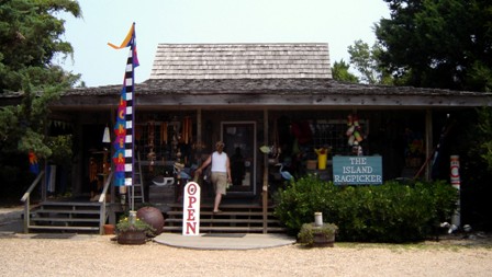 The Island Ragpicker, one of the best curio shoppes on the Island of Ocracoke