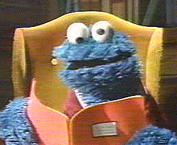 Chief of Staff Cookie monster reviews his deposition.